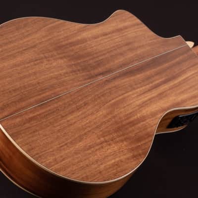 Washburn Bella Tono Allure SC56SCE Studio Cutaway Acoustic Electric Guitar, Natural image 3