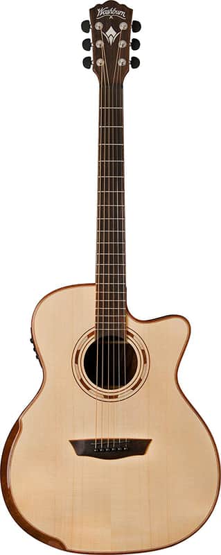 Washburn Comfort Series Grand Auditorium Cutaway Acoustic-Electric Guitar image 1