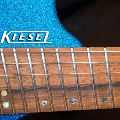 Kiesel Osiris OM6 Multiscale Headless Custom Blue Gradient 6-String Electric Guitar image 17