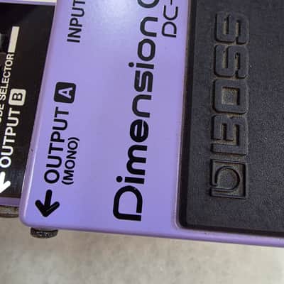 Boss DC-2 Dimension C (Blue Label) 1985 - 1989 - Purple image 3
