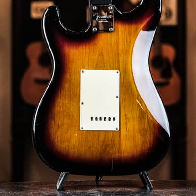 USED Partscaster S-style Electric Guitar sunburst image 9