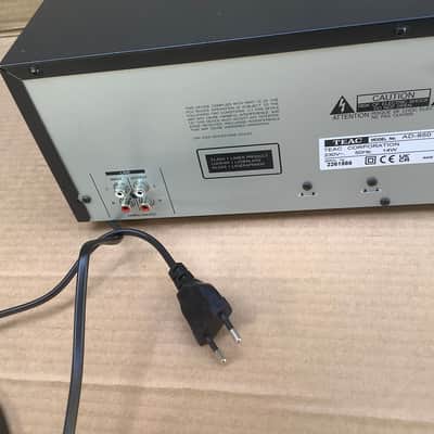 Teac - AD850SEB - AD 850 Cassette Deck USB Rec. CD Player - Black image 6