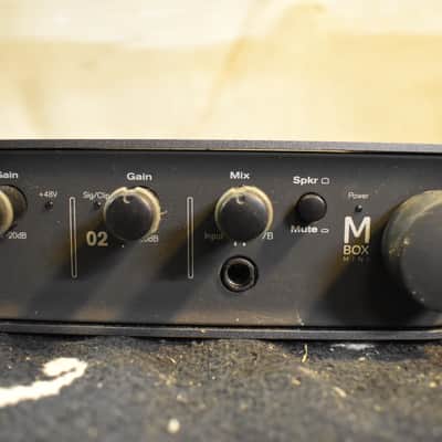 Avid MBox 3 Mini USB Audio Interface 2010s - Silver / Black image 1