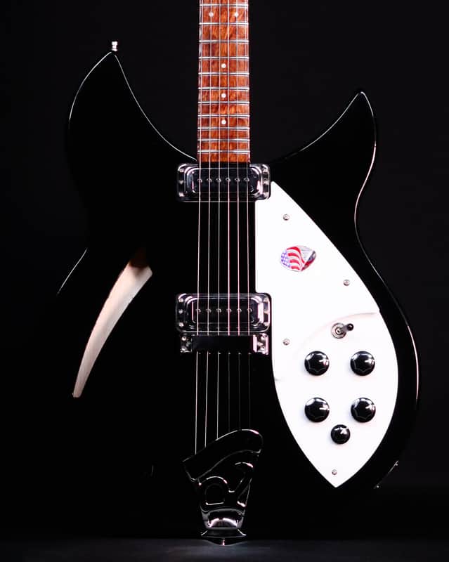 Rickenbacker 330 Double Cutaway Electric, JetGlo image 1