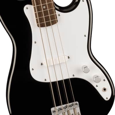 Squier 037-3800-506 Sonic Bronco Bass, LRL, Black image 3