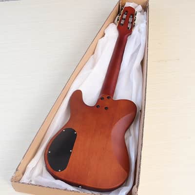 Custom Silent Classical Guitar, Solid Spruce Top Body, Mahogany Neck image 3
