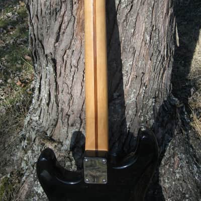 Very Rare Fender Stratocaster Black FN serial Export USA image 7