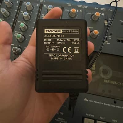 TASCAM Portastudio 414 MKII 4-Track Cassette Recorder 1990s - Blue image 8