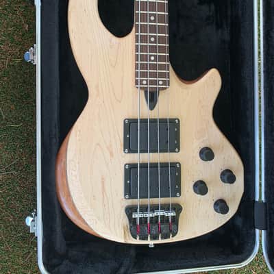 Bass tribute 2021 Birdseye maple natural finish image 5