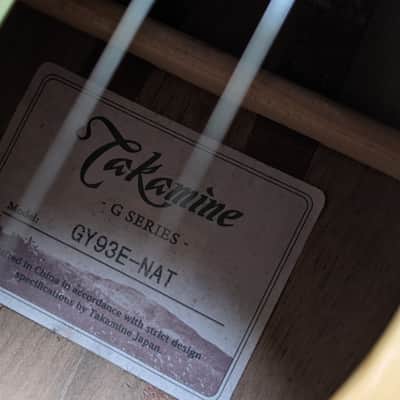 Takamine GY93E NAT image 4