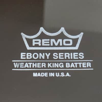 NOS Remo Weather King Ebony Series 10" Tom Drumhead Made In USA mid 80s/early 90s image 2