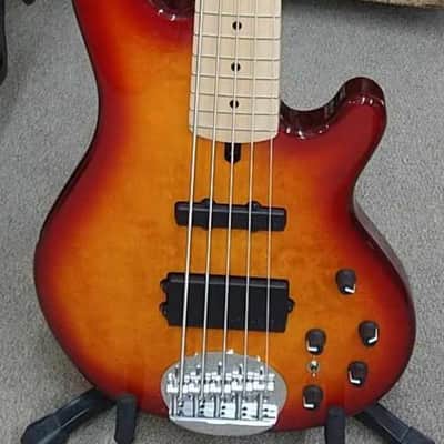 Lakland Skyline 55-02 - Cherry Sunburst - NEW image 1