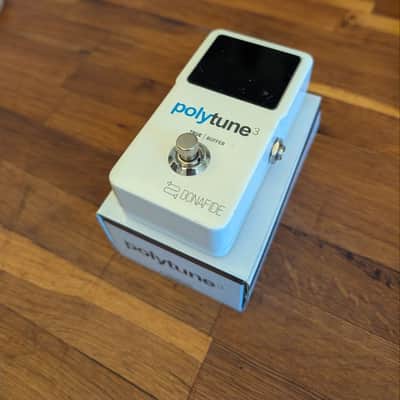 TC Electronic Polytune 3 Polyphonic Tuner Pedal 2017 - Present - White image 2