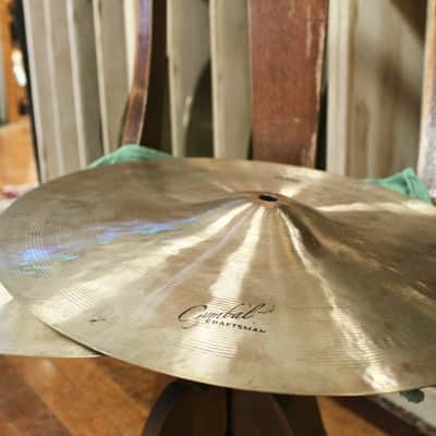 Cymbal Craftsman 15" EAK Style Flange Hi-Hats 977/1295g - Used image 6