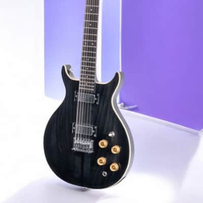 Washburn H12TB | Wing Series Hawk 12-String Electric Guitar w/Gigbag, Trans Black, Full Warranty! image 1