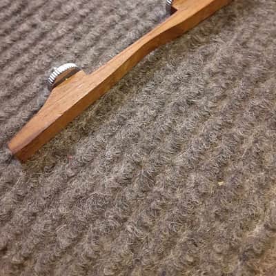 Unbranded NOS Mandolin Bridge Base w/ Thumbscrews image 5