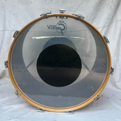 Gretsch USA Custom 26" x 14" Bass Drum 1980's  Square Badge - Maple - Natural - EXCELLENT image 6