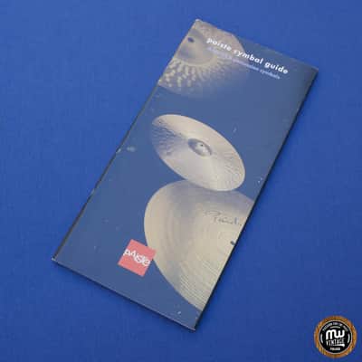 Paiste Cymbal Guide Catalog 2000s RARE image 2