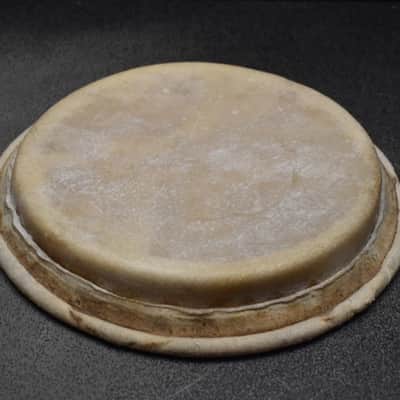 AK leather head for djembe/bongo set 3pc 11"+12" 2000s - Skin image 2