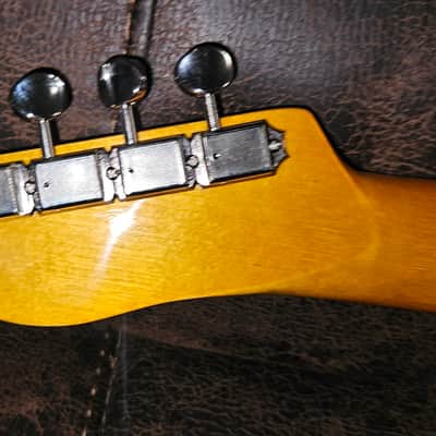 Partscaster Telecaster gold foil style 2023 - Daphne Blue image 14