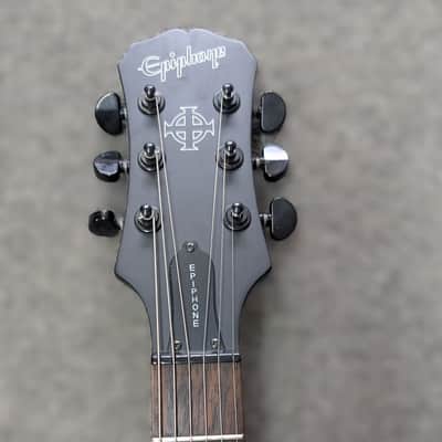 Epiphone Goth Les Paul Studio 2002 - 2019 - Pitch Black image 7