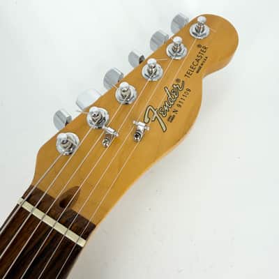 1989 Fender Telecaster Plus V1 - Crimson Burst image 3