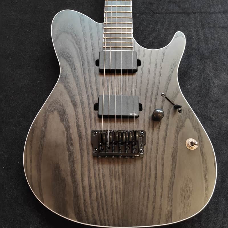 Ibanez FRIX6FEAH-CSF Iron Label Charcoal Stained Flat | Reverb