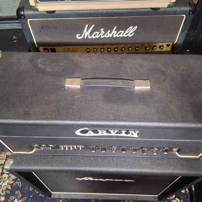 1980s Carvin X60b 60 Watt Guitar Amplifier Head w/ Reverb image 7