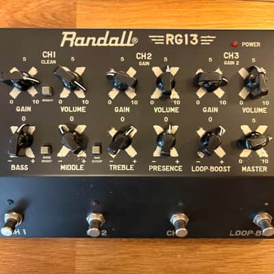 Randall RG13 3-Channel Solid State Guitar Pedal Amp and 1-Watt Power Amp image 5