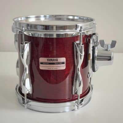 Vintage Yamaha 8x8” Recording Custom Birch Drum Tom in Cherry Wood YESS Mount, Japan image 1