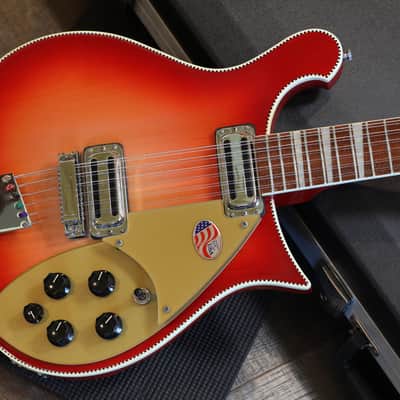 Minty! 2016 Rickenbacker 660/12 12-String Electric Guitar FireGlo + OHSC image 3