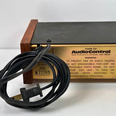 Vintage Audio Control Model 520 Series Stereo Equalizer System Series B image 8