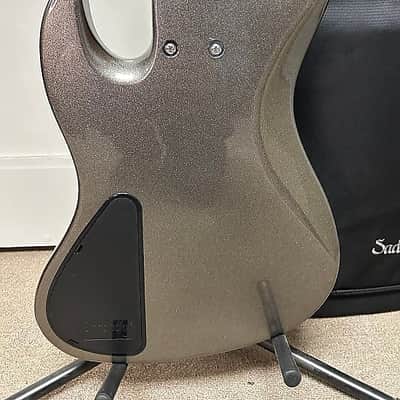 Sadowsky MetroExpress Vintage J/J 5 String Bass w/Morado Fingerboard 2024 - Silver Metallic image 4
