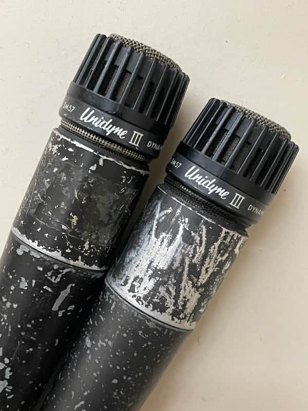 Shure Unidyne III SM57 Mic - Set of Two image 1