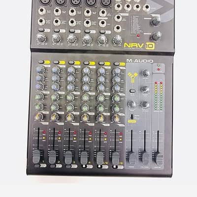 M Audio NRV 10 Digital/Analog Mixer  Black image 2
