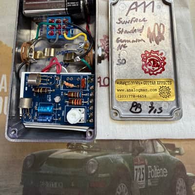 Analogman Sun Face HG SD TI Germanium Fuzz 2013 - Gold image 10