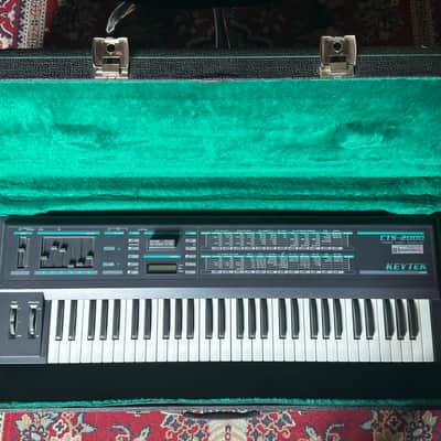 Siel Keytek CTS 2000 ultra rare Crosstable Synth + Original Case + Cartridge (SERVICED) 1986 image 9