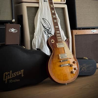 Gibson Custom Shop Billy Gibbons "Pearly Gates" Les Paul Std. VOS "Holy Grail" Ltd. Run! Serial: #BG145 nur 3,92kg!  2009 - VOS Pearly Gates Burst image 21