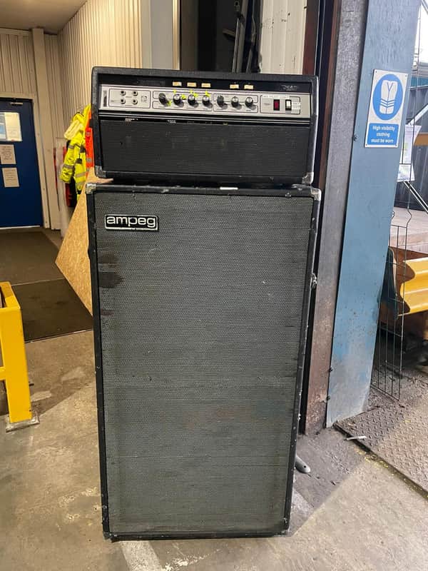 Ampeg SVT Vintage 1970's - Black/Silver image 1