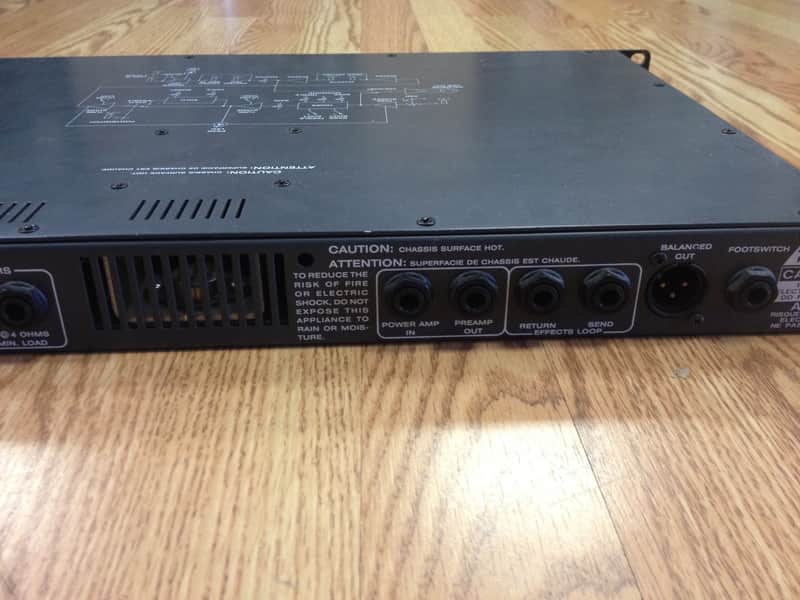 Ampeg B-1 150 watt Rackmount Bass Amp | Reverb