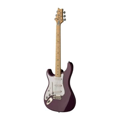 PRS SE Silver Sky Maple 6-String Left-Handed Electric Guitar with Poplar Body, Maple Neck, and Maple Fingerboard (Summit Purple) image 3
