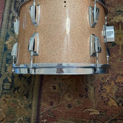 Ludwig Champagne Sparkle 13” Tom Drum 70’s image 4