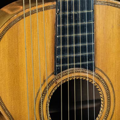 1950s Noname 10-string Guitar Lute natural image 4