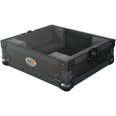 ProX XS-RP7BL | Case for Reloop RP-7 | All Black with Custom Foam image 8