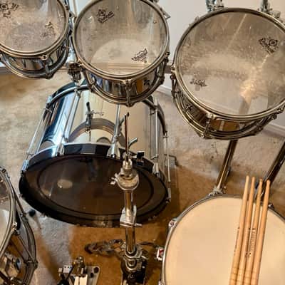 Dunnett Classic Drums 14 Piece Custom Stainless Steel Kit image 10