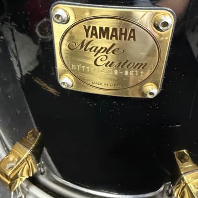 Yamaha Maple Custom 14x11 - Piano Black image 8