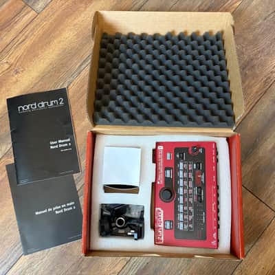 Nord Drum 2 6-Channel Modeling Percussion Synthesizer // RARE!! // 2014 - 2016 - Red image 7