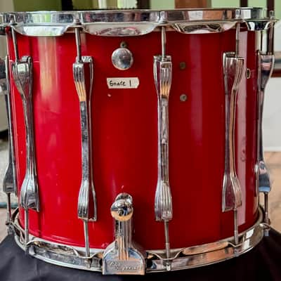 Ludwig 80's 11 x 14" Marching Snare Drum  12 Lugs USA image 4