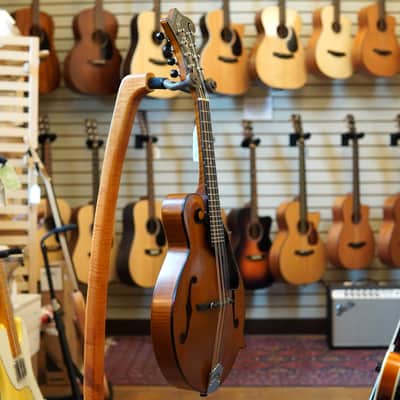 Northfield NFS-F5 F-Style F5 Standard Mandolin Amber w/Wide Nut, Scroll Inlay, Hard Case image 5