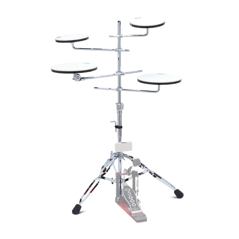 DW Smart Practice Go Anywhere Complete Practice Drum Kit w/Stand image 1